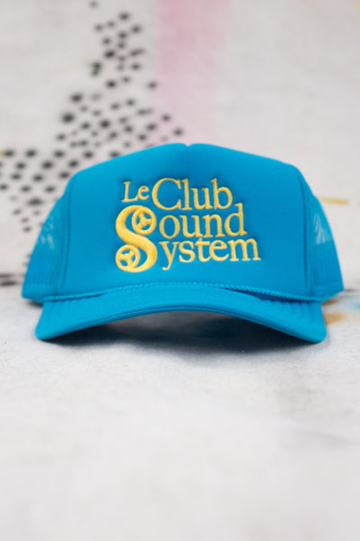 Sound System Trucker Cap - Blue - Clothing and Home Goods in Los Angeles - Virgil Normal 