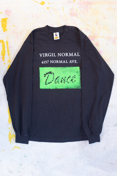 Dance Long Sleeve T-shirt - Black - Clothing and Home Goods in Los Angeles - Virgil Normal 