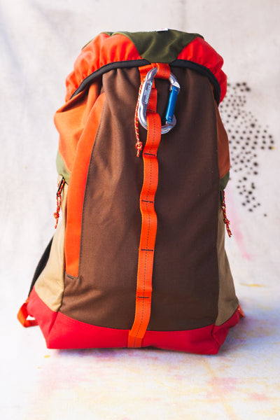 Large Climb Pack - Moss / Coffee - Clothing and Home Goods in Los Angeles - Virgil Normal 