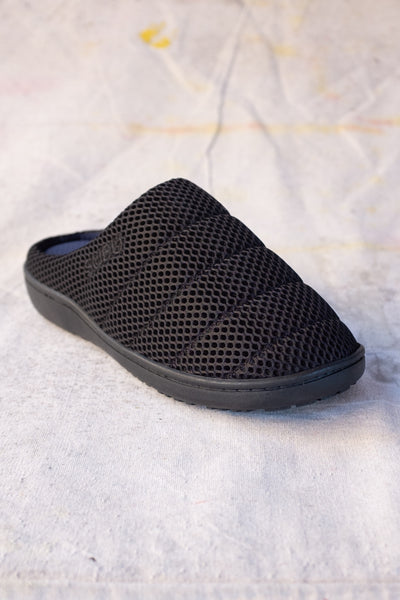 Nannen Slippers - Black Mesh - Clothing and Home Goods in Los Angeles - Virgil Normal 
