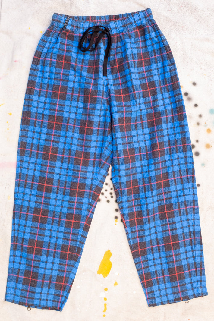 Zip flannel Pant - Blue | Clothing and Home Goods in Los Angeles