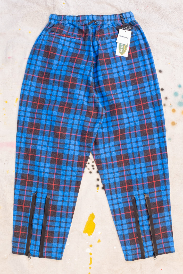 Zip flannel Pant - Blue | Clothing and Home Goods in Los Angeles