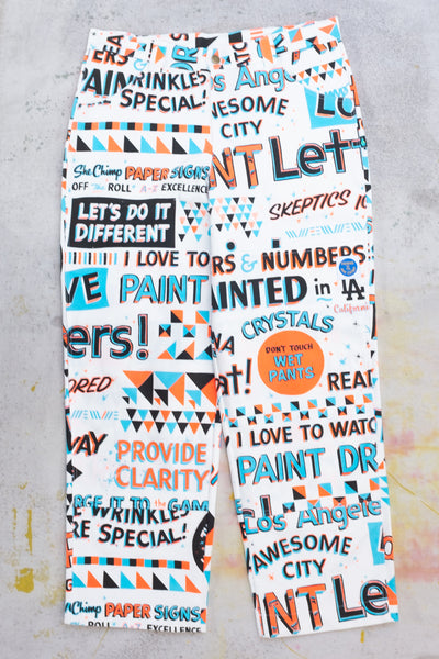 She Chimp Work Pants - Turquoise - Clothing and Home Goods in Los Angeles - Virgil Normal 