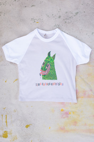 Dragon Baby Tee - Taupe - Clothing and Home Goods in Los Angeles - Virgil Normal 