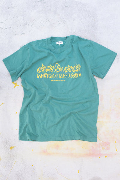 My Path, My Pace Short Sleeve Tee - Green - Clothing and Home Goods in Los Angeles - Virgil Normal 
