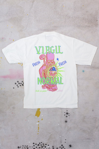 Feel's So Goom Short Sleeve Tee - Off White - Clothing and Home Goods in Los Angeles - Virgil Normal 