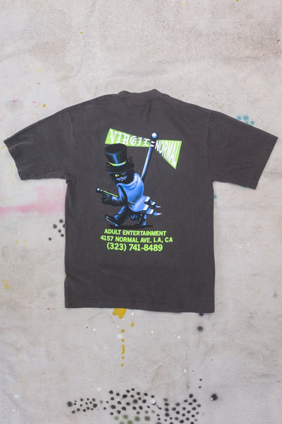 Boo Short Sleeve T-shirt - Vintage Black - Clothing and Home Goods in Los Angeles - Virgil Normal 