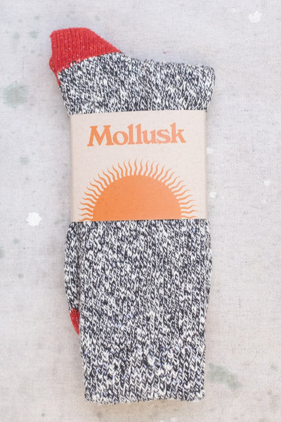 Marled Utility Sock - Charcoal - Clothing and Home Goods in Los Angeles - Virgil Normal 