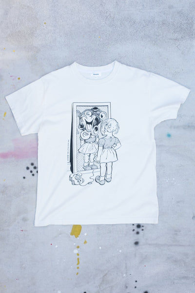 Fairest Of Them All Short Sleeve T-shirt - Off White - Clothing and Home Goods in Los Angeles - Virgil Normal 
