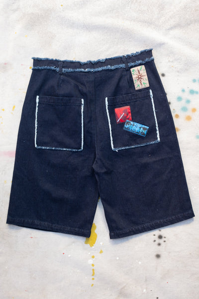 Denim Jorts - Indigo - Clothing and Home Goods in Los Angeles - Virgil Normal 