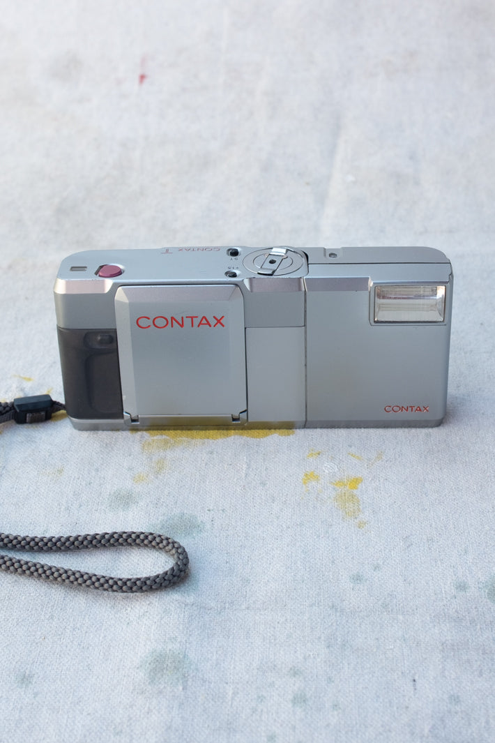 Contax T 35 mm Rangefinder Film Camera - Titanium | Clothing