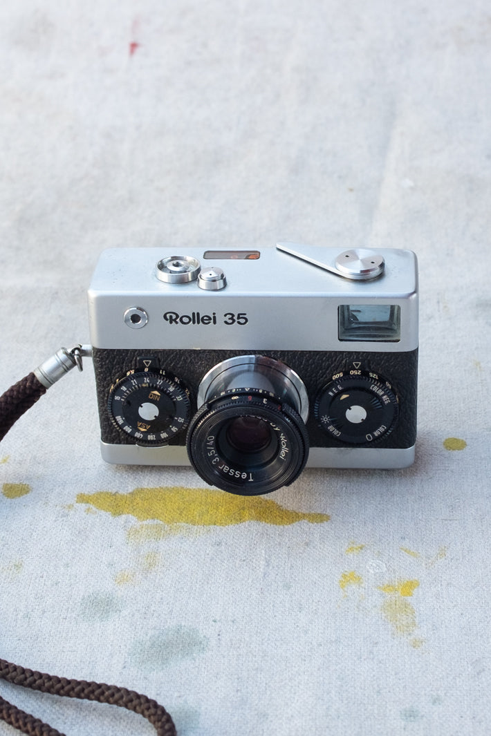Rollei 35 Film Camera - Silver / Black– Clothing and Home Goods in