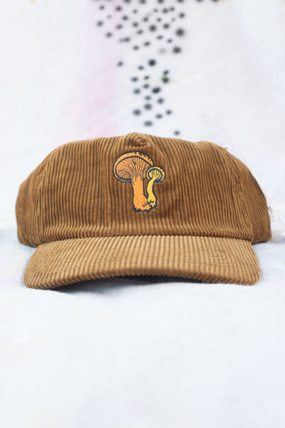Field Guide Snapback Corduroy Hat - Brown - Clothing and Home Goods in Los Angeles - Virgil Normal 