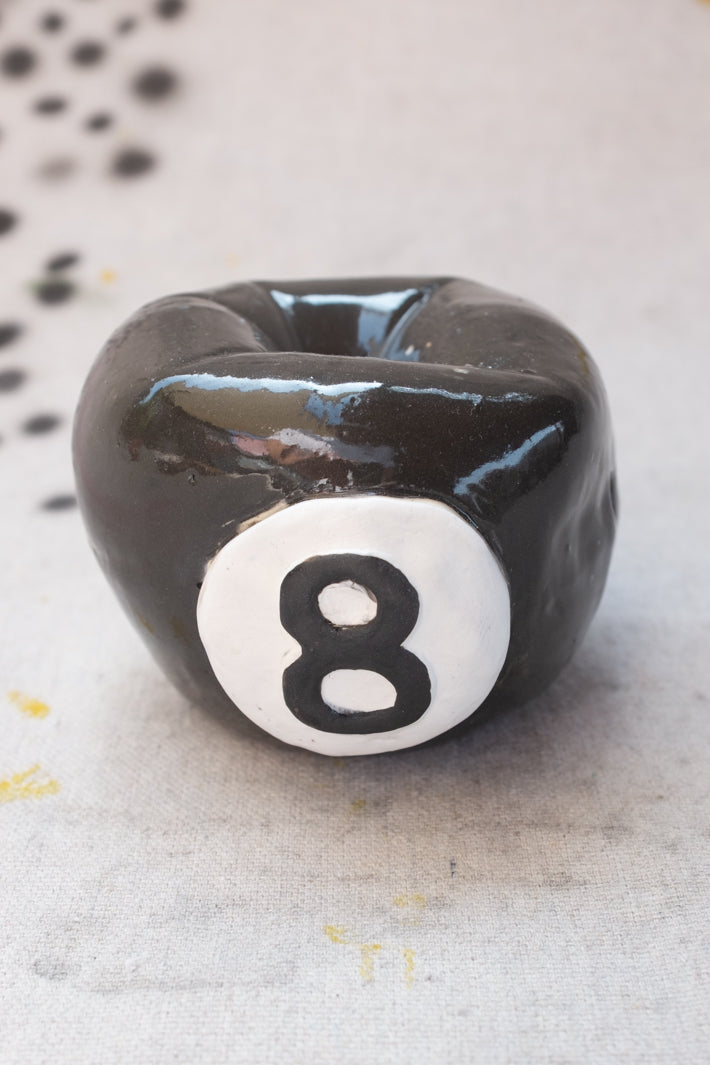 8 Billiard Ball Ceramic Pipe - Black– Clothing and Home Goods in Los  Angeles