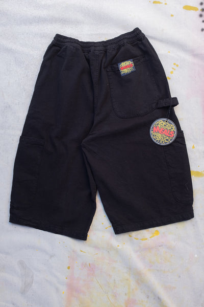 Long Cooking Chef Short - Licorice - Clothing and Home Goods in Los Angeles - Virgil Normal 