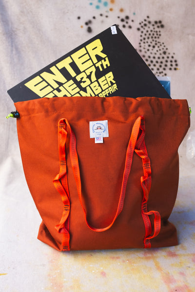 Climb Tote - Clay Orange Webbing - Clothing and Home Goods in Los Angeles - Virgil Normal 