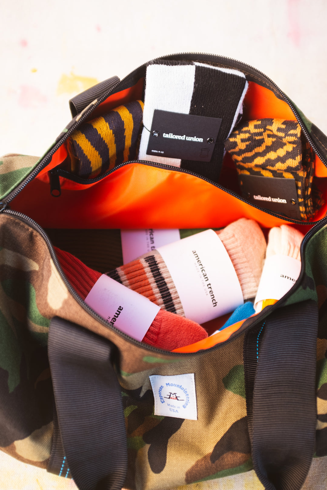Duffle Bag - Woodland Camo | Clothing and Home Goods in Los