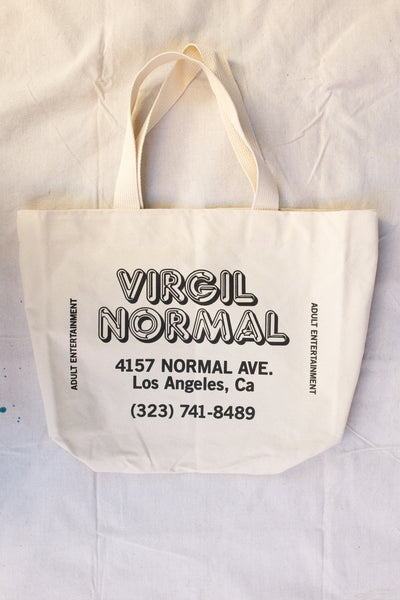 VN Neon Jumbo Tote -  Natural - Clothing and Home Goods in Los Angeles - Virgil Normal 