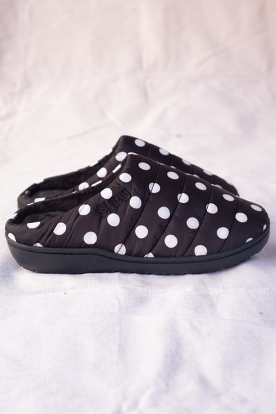 Fall & Winter Slippers - Polka Dot - Clothing and Home Goods in Los Angeles - Virgil Normal 