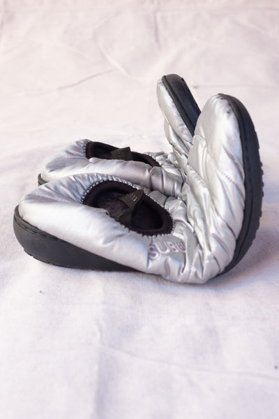 Packable Slippers - Silver Foil - Clothing and Home Goods in Los Angeles - Virgil Normal 