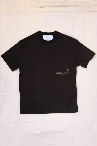 Peace Man Short Sleeve Tee - Black - Clothing and Home Goods in Los Angeles - Virgil Normal 