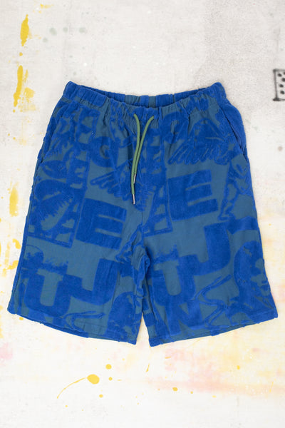 Terry Toweling Short - Yves Klein Blue - Clothing and Home Goods in Los Angeles - Virgil Normal 