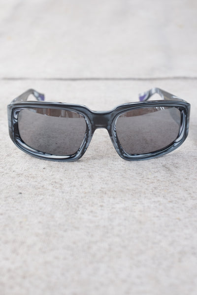 Sky Skywriting  Polarized Silver Flash Mirror Lenses Sunglasses - Clothing and Home Goods in Los Angeles - Virgil Normal 