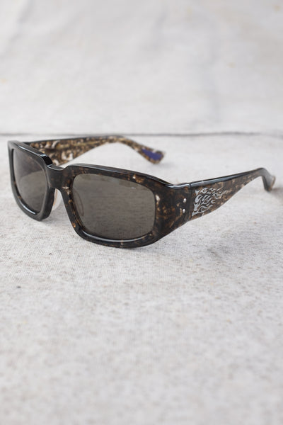Camo Camo  Polarized Green Lenses Sunglasses - Clothing and Home Goods in Los Angeles - Virgil Normal 