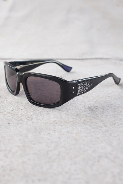 Black Black Polarized Grey Lenses Sunglasses - Clothing and Home Goods in Los Angeles - Virgil Normal 