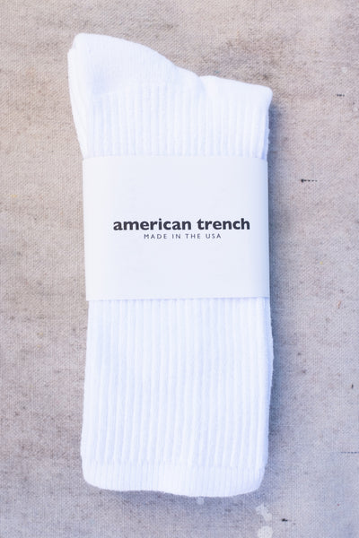 Mil Spec Sport Sock - White - Clothing and Home Goods in Los Angeles - Virgil Normal 