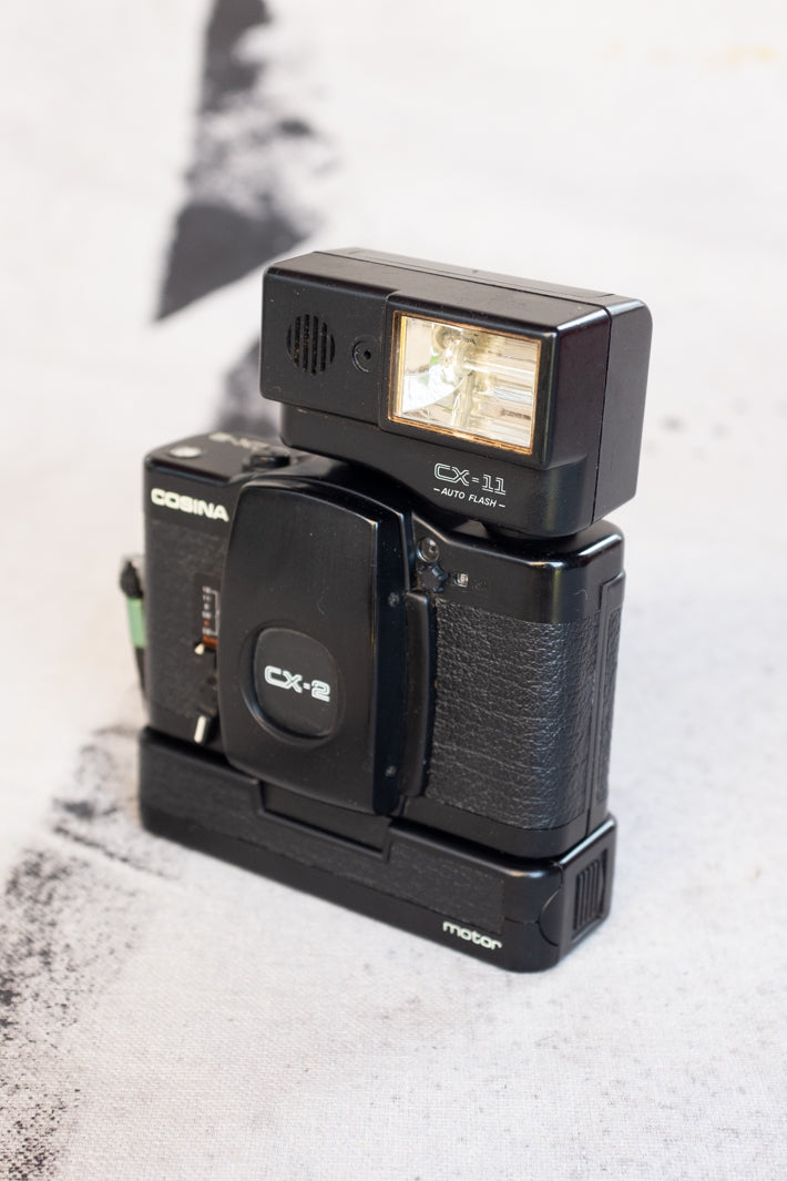 Cosina CX-2 Complete 35mm Camera Kit With Camera, Auto