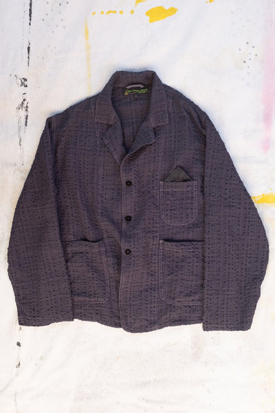 Dinner Jacket Black Sesame Rayon - Clothing and Home Goods in Los Angeles - Virgil Normal 