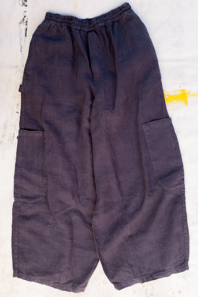 Black Sesame Linen Chef Pant - Clothing and Home Goods in Los Angeles - Virgil Normal 