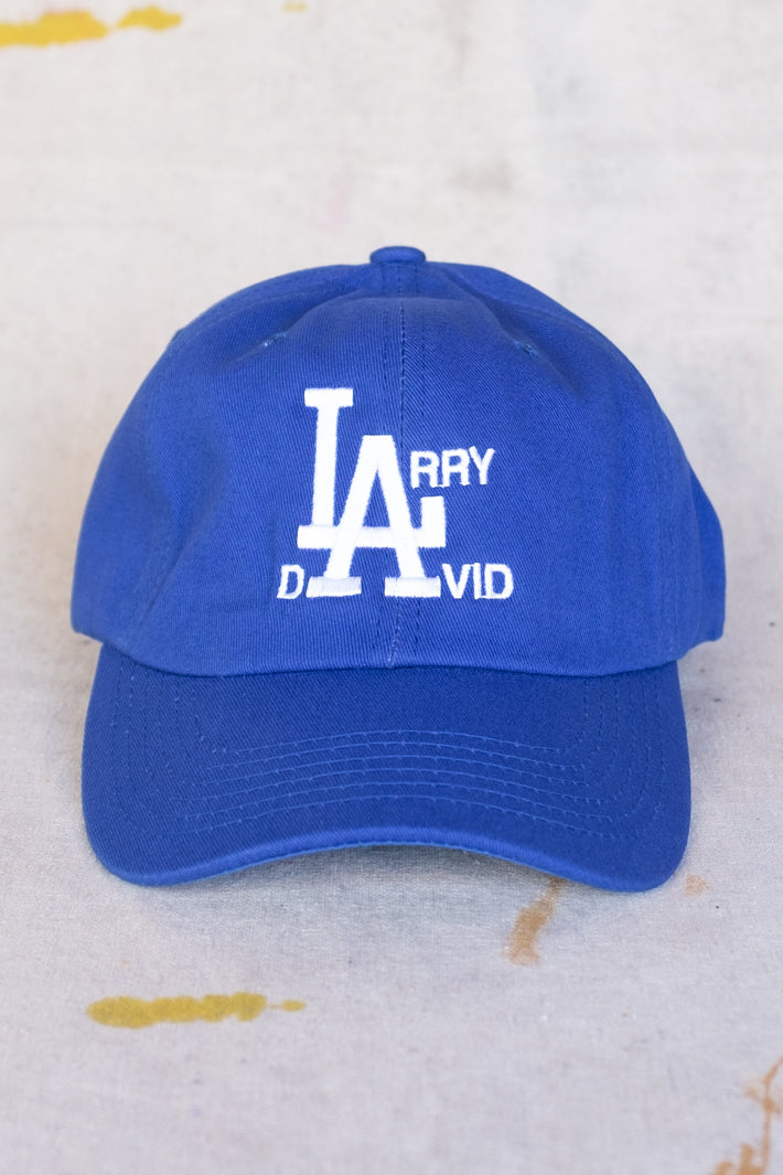 Larry David Dad Cap - Dodger Blue– Clothing and Home Goods in Los