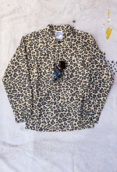 Leopard Camo Windbreaker - Clothing and Home Goods in Los Angeles - Virgil Normal 