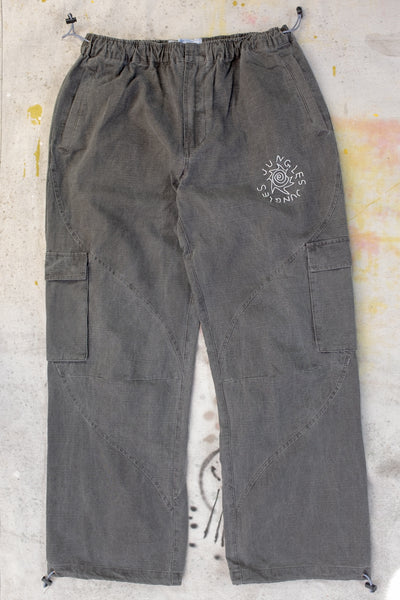 Washed Ripstop Parachute Pant - Grey - Clothing and Home Goods in Los Angeles - Virgil Normal 