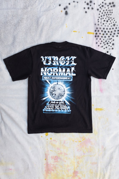 Disco Ball Short Sleeve T-shirt - Black - Clothing and Home Goods in Los Angeles - Virgil Normal 