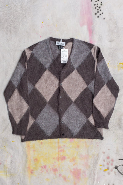 Kurtigan - Black Argyle - Clothing and Home Goods in Los Angeles - Virgil Normal 