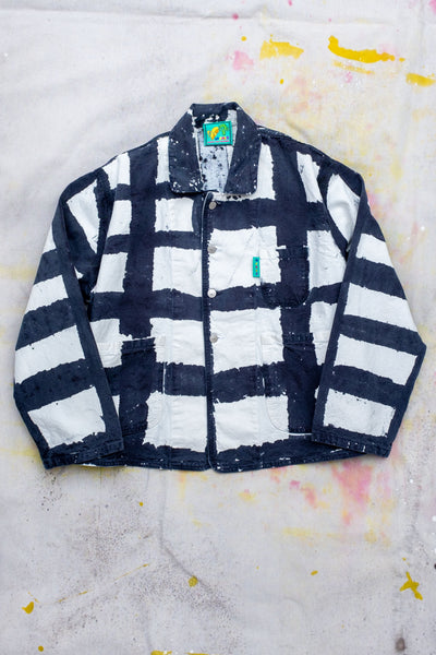Forager Coat - Licorice Check Forager - Clothing and Home Goods in Los Angeles - Virgil Normal 